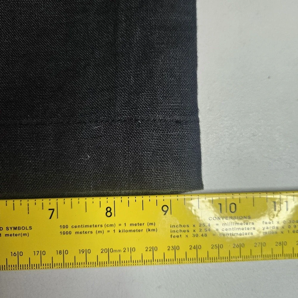 28 Palms Mens Black Linen Pants XL 39x30 Elastic Waist Drawstring‎ Beach Resort